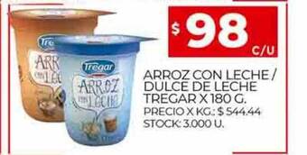 Supermercados DIA Arroz con leche dulce de leche tregar oferta