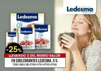 Coto En Edulcorantes Ledesma oferta