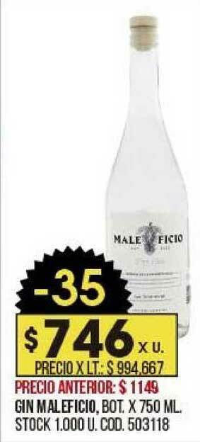 Coto Gin Maleficio oferta