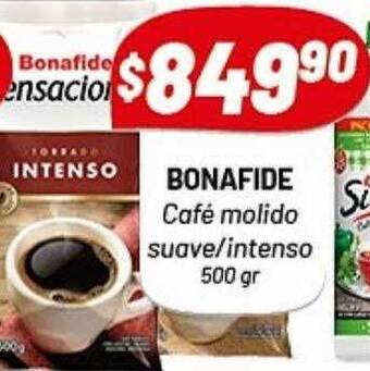 Almacor Bonafide café molido suave intenso oferta