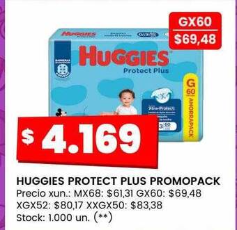 Changomas Huggies protect plus promopack oferta