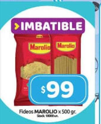 Cordiez Fideos marolio oferta