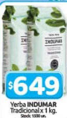 Cordiez Yerba indumar tradicional oferta