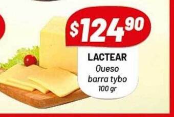 Almacor Lactear queso barra tybo oferta