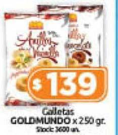 Cordiez Galletas goldmundo oferta