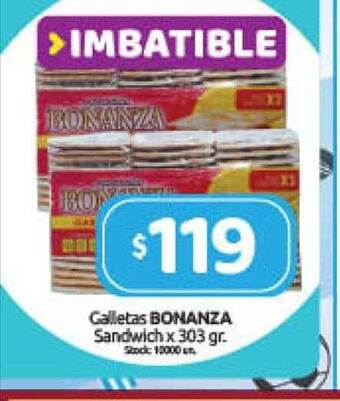 Cordiez Galletas bonanza sandwich oferta