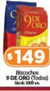 Cordiez Bizcochos 9 de oro oferta