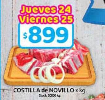 Cordiez Costilla de novillo oferta