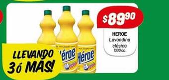 Almacor Heroe lavandina clásica oferta