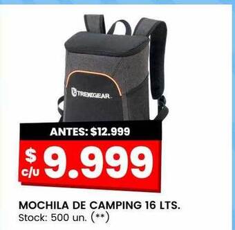 Changomas Mochila de camping 16 lts oferta
