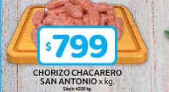 Cordiez Chorizo chacarero san antonio oferta