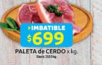 Cordiez Paleta de cerdo oferta