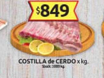 Cordiez Costilla de cerdo oferta