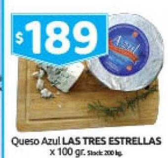 Cordiez Queso azul las tres estrellas oferta
