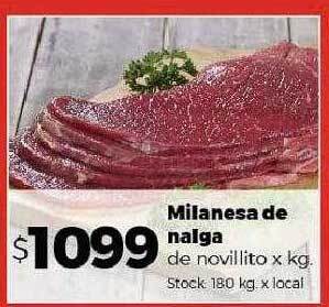 Disco Milanesa de nalga oferta
