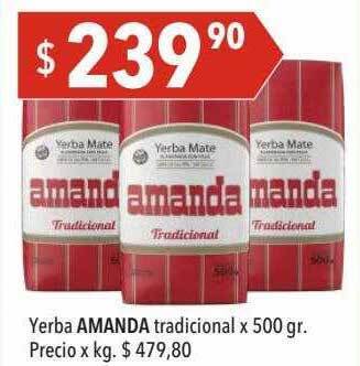 Hergo Yerba amanda tradicional oferta