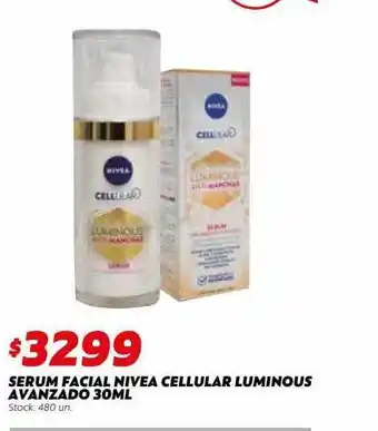 Ferniplast Serum facial nivea cellular luminous avanzado oferta