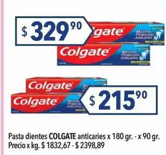 Hergo Pasta dientes colgate anticaries oferta
