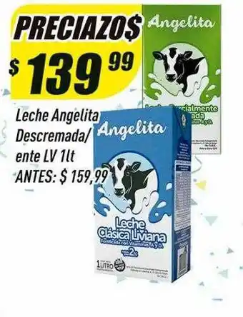 Supermercados Comodin Leche angelita descremada ente lv oferta