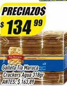 Supermercados Comodin Galleta tia maruca crackers agua oferta