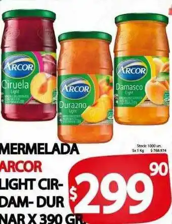 Supermercados Mariano Max Mermelada arcor light cir- dam- dur oferta