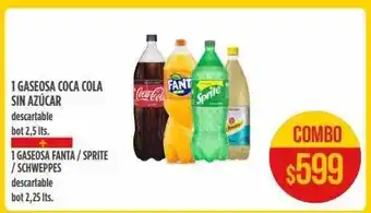 Supermercados Vea 1 gaseoza coca cola sin azúcar oferta