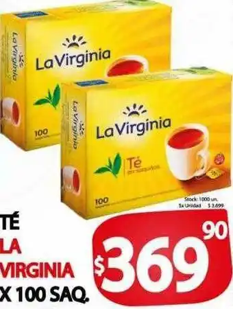 Supermercados Mariano Max Té la virginia oferta