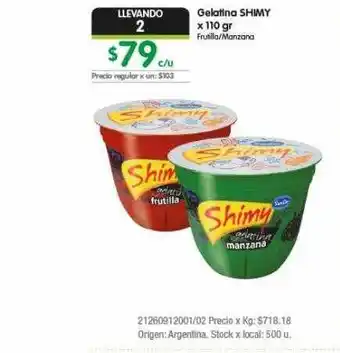 Jumbo Gelatina shimy oferta