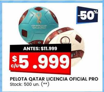 Changomas Pelota qatar licencia oficial pro oferta