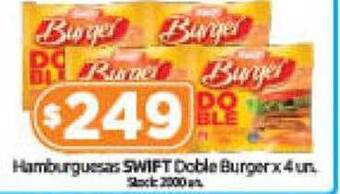 Cordiez Hamburguesas swift doble burger oferta