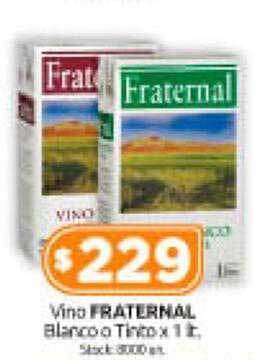 Cordiez Vino fraternal blanco o tinto oferta