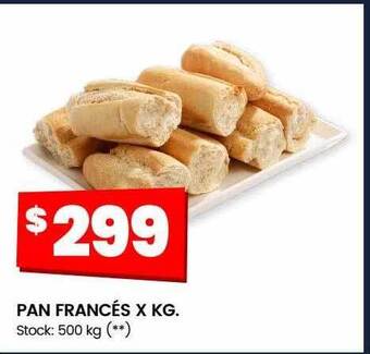 Changomas Pan francés oferta