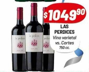 Almacor Las perdices vino varietal vs cortes oferta