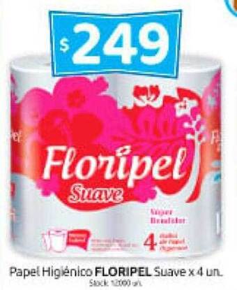 Cordiez Papel higiénico floripel suave oferta