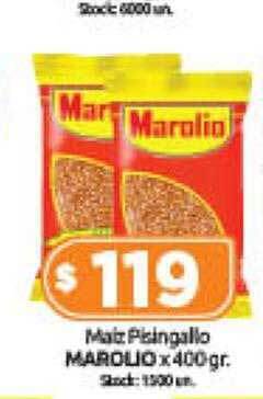 Cordiez Maiz pisingallo marolio oferta