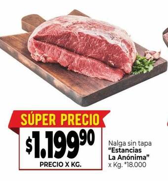 La Anonima Nalga sin tapa oferta