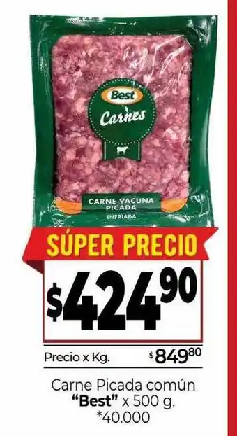 La Anonima Carne picada común oferta
