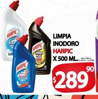 Supermercados Mariano Max Limpia inodoro harpic oferta