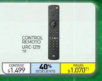 La Anonima Control remoto urc-1219 oferta