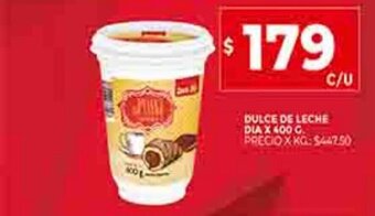 Supermercados DIA Dulce De Leche Dia x 400g oferta