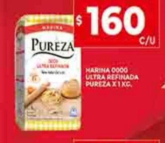 Supermercados DIA Harina 0000 Ultra Refinada Pureza x 1Kg oferta