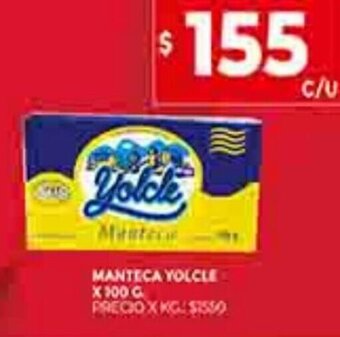 Supermercados DIA Manteca Yolcle oferta