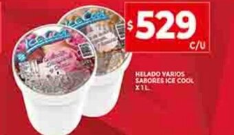 Supermercados DIA Helado Varios Sabores Ice Cool x 1L oferta