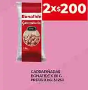 Supermercados DIA Carrapiñadas Bonafide x 80 g. oferta