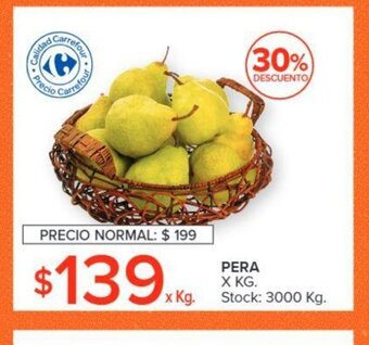 Carrefour Pera x kg. oferta
