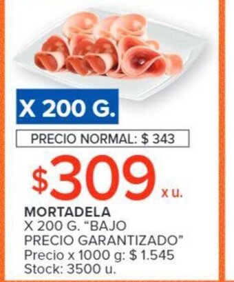 Carrefour Mortadela oferta