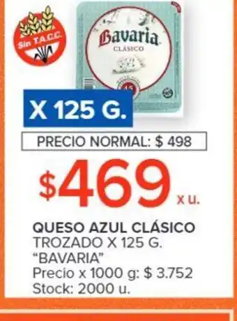 Carrefour Queso Azul Clásico Bavaria oferta