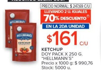 Carrefour Ketchup Hellmann's oferta