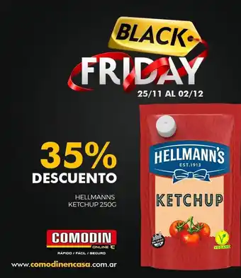 Supermercados Comodin Hellmann's Ketchup 250 g. oferta