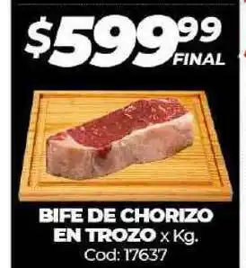 Diarco Bife De Chorizo En Trozo oferta